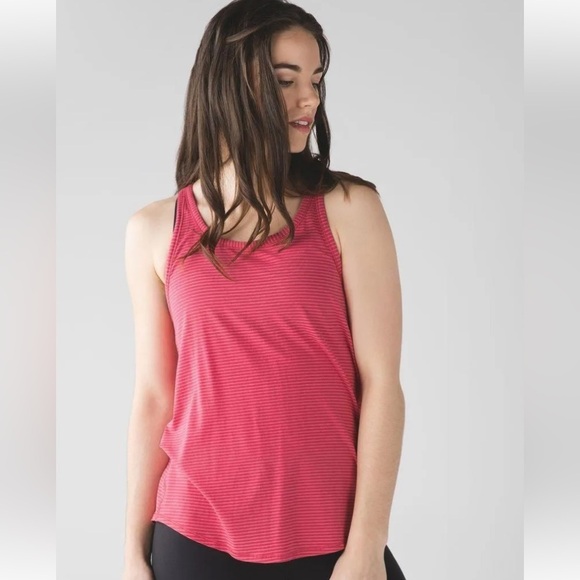 lululemon athletica Tops - LULULEMON Everyday Yogi Tank Striped